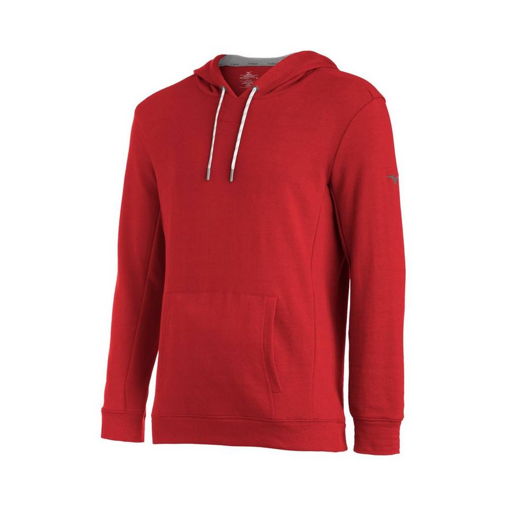 Mizuno Men's Comp Warmup Hoodie Red (350643-ZIV)